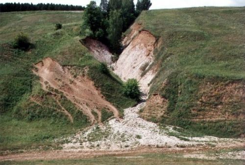 Чёртов овраг в Псковской области