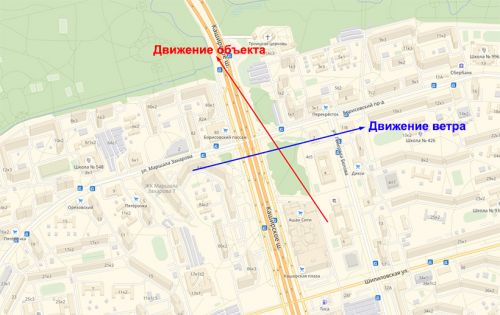 НЛО замечен над Каширским шоссе в Москве